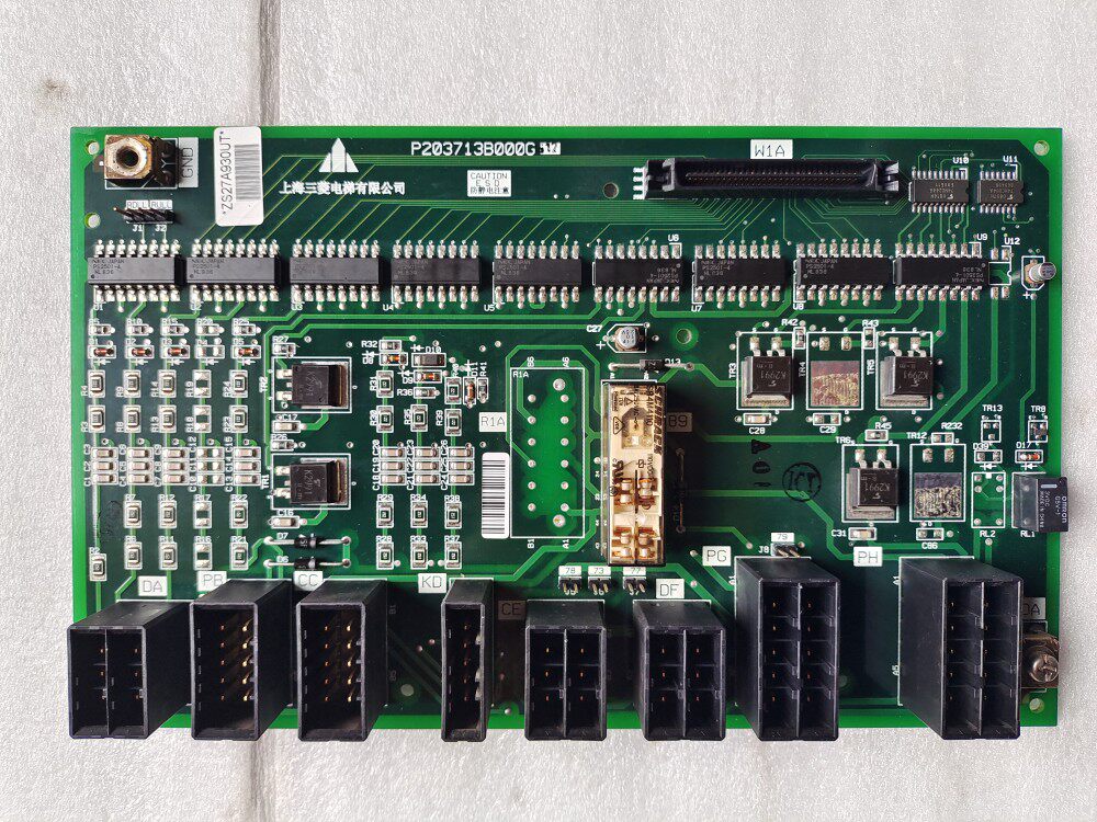P203713B000G12三菱电梯接口板W1板 P203713B000G12 原厂原装现货