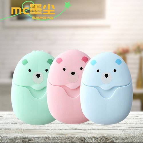 有创旅行便携式香皂片一次性肥皂片泡壳50片装蓝宇同款洗手清洁片