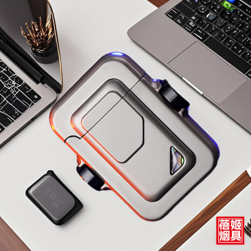 高品质打火机火机陀螺精致感应