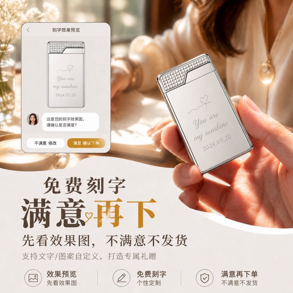 防风网红打火机2026新款高端男士专用高级感可充气新型火机送男生图片