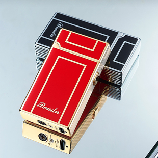 超帅高端新式声控打火机充电高品质爆款火机送男友双火充气高颜值