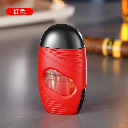 爆款科技感炫酷个性气体打火机防风精品耐用定制高级感送男友金属