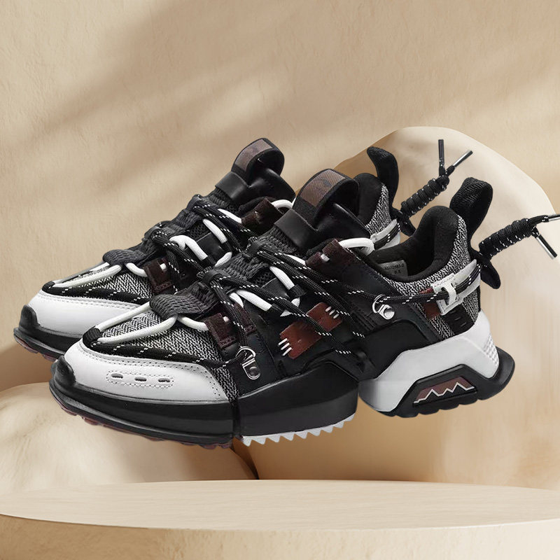 正品李宁新款休闲纽约时装周系列盘古男运动鞋潮流休闲鞋aglq183