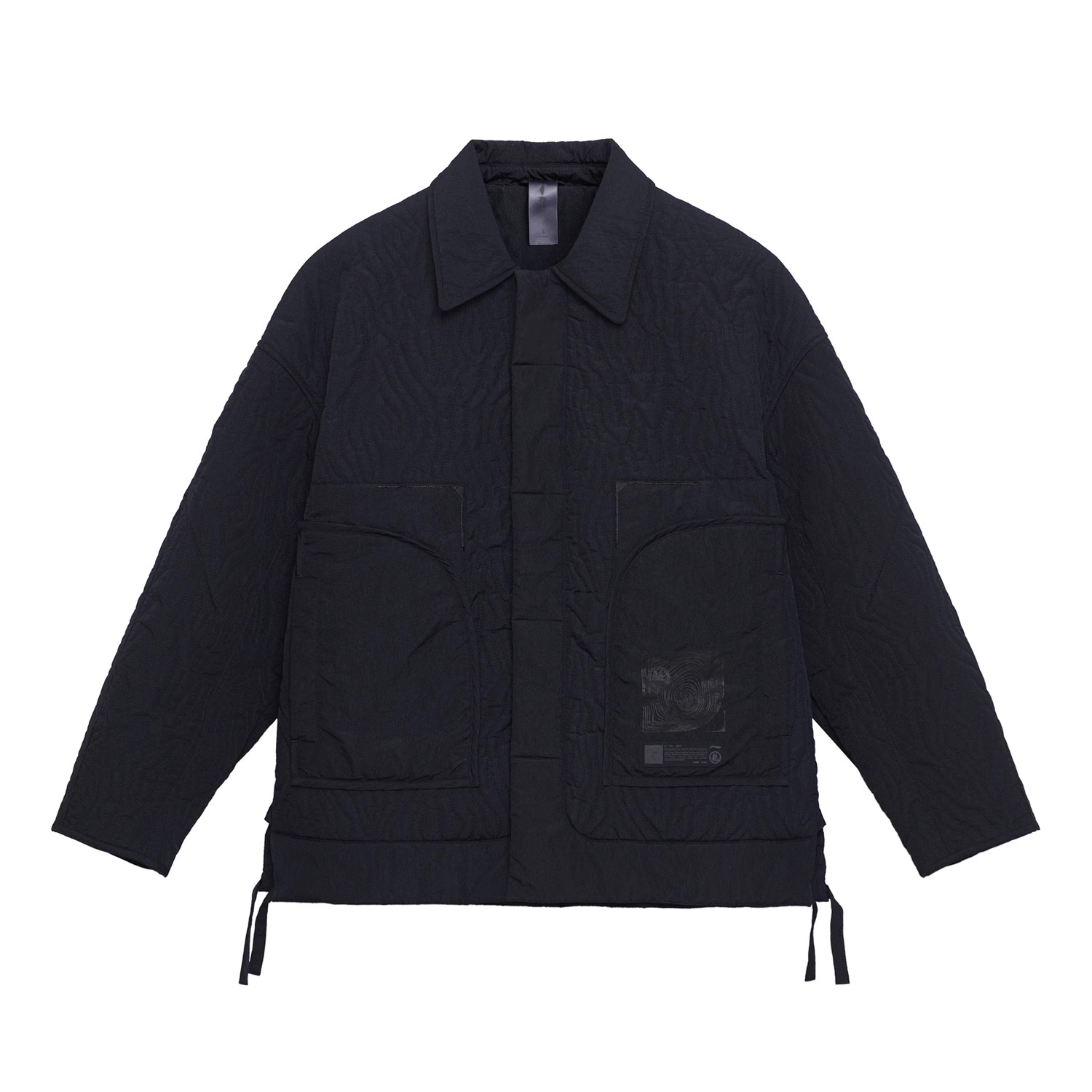 正品李宁X成龙功夫系列联名男子运动休闲翻领保暖棉服外套AJMS059