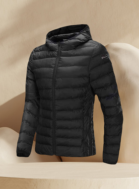 李宁棉服女款冬季休闲舒适运动生活系列开衫无帽短棉服AJMP546