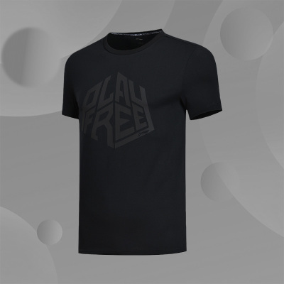 李宁正品男运动短袖T恤ATSN235