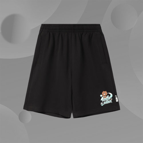 李宁正品男子运动短裤AKSR697