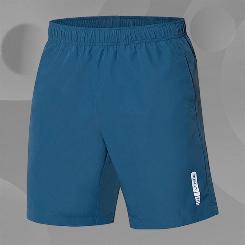 Lining/李宁正品春季新款男子健身系列时尚简约运动短裤AKST617