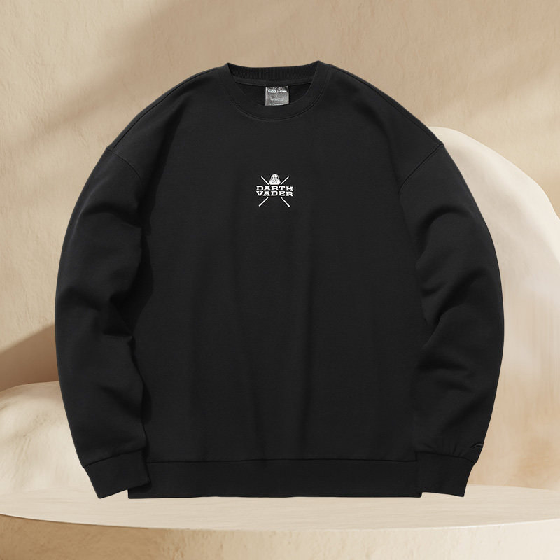 李宁正品【新品】星球大战联名系列男子宽松套头卫衣AWDR285