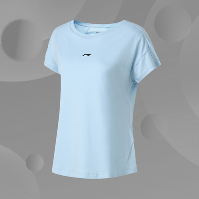 李宁正品女运动短袖T恤ATSQ226