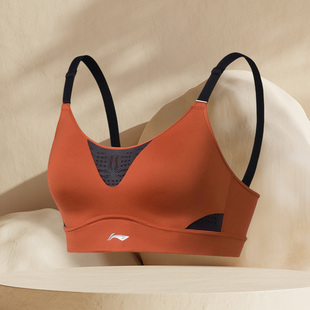 李宁正品 女子运动休闲健身系列高度支撑运动内衣文胸AUBS092 新款