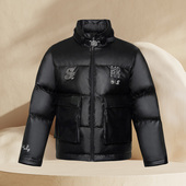 李宁反伍长安少年×STA_GROUP联名系列男子宽松短羽绒服AYMR491