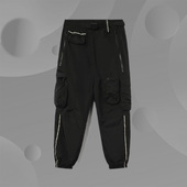 反伍篮球透气束脚宽松运动长裤 新款 AYKR370 女秋季 李宁休闲裤