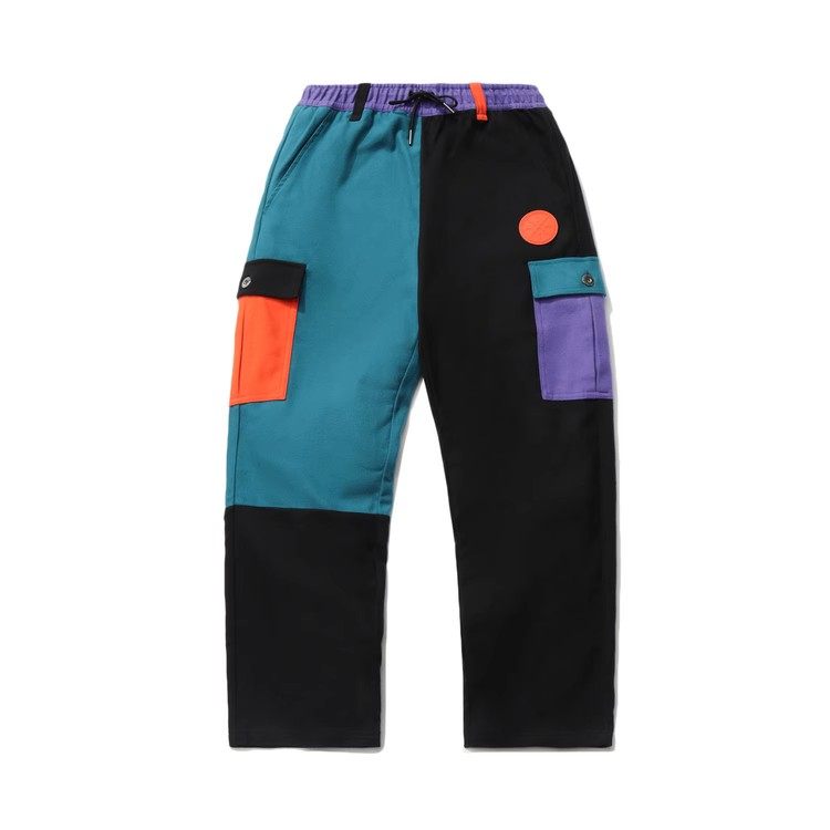 李宁休闲裤男士新款韦德男装宽松裤子冬季平口运动长裤AKXQ545