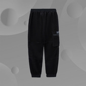 男子运动休闲时尚 潮流灯芯绒束腿工装 裤 李宁正品 长裤 AKXR459