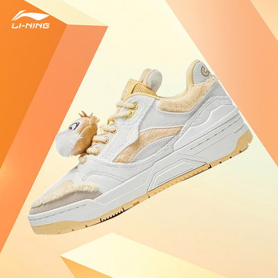 Lining/李宁正品女子时尚百搭透气舒适防滑耐磨休闲运动鞋ABCS108