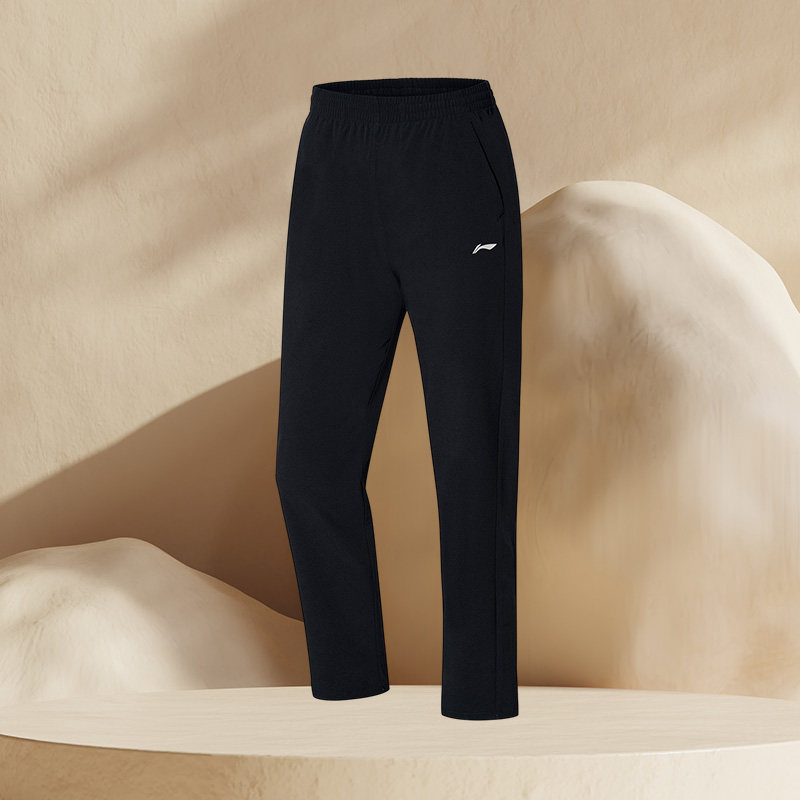 李宁正品【新品】训练系列女子平口帅气凉爽运动长裤AYKR094,运动服/休闲服装,运动长裤,淘宝优惠券,粉丝福利购,淘宝优惠卷