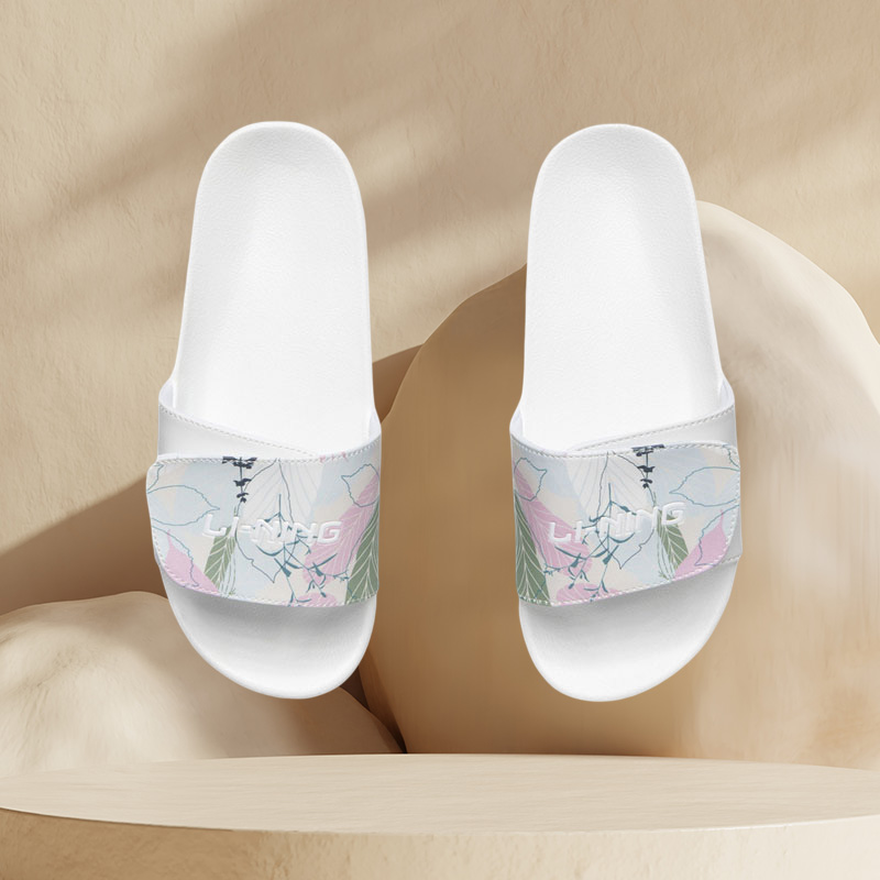 李宁正品女子运动凉拖鞋AGAR022