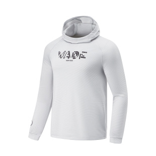 男子韦德系列保暖修身 秋季 套头连帽卫衣AWDT917 李宁正品 Lining