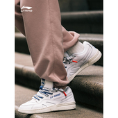 小白鞋 李宁正品 AGBR096 Low男女运动休闲板鞋 春秋䨻937 Deluxe