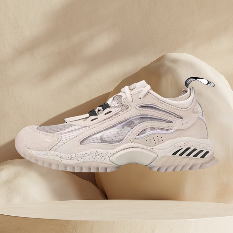 中国李宁极光天行休闲男女SLICK时装周潮流时尚透气运动鞋AGLP119