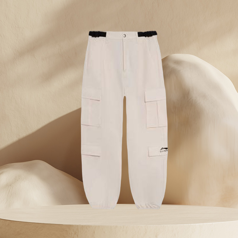 李宁正品女子运动长裤AKXS108