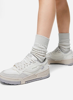 Lining/李宁正品001 BTC男女舒适软弹透气经典低帮休闲鞋AGCT008