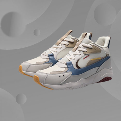 Lining李宁冬款男鞋加绒保暖透气耐磨运动时尚休闲板鞋AGCQ349