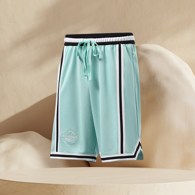 李宁正品男子运动短裤AAPR353