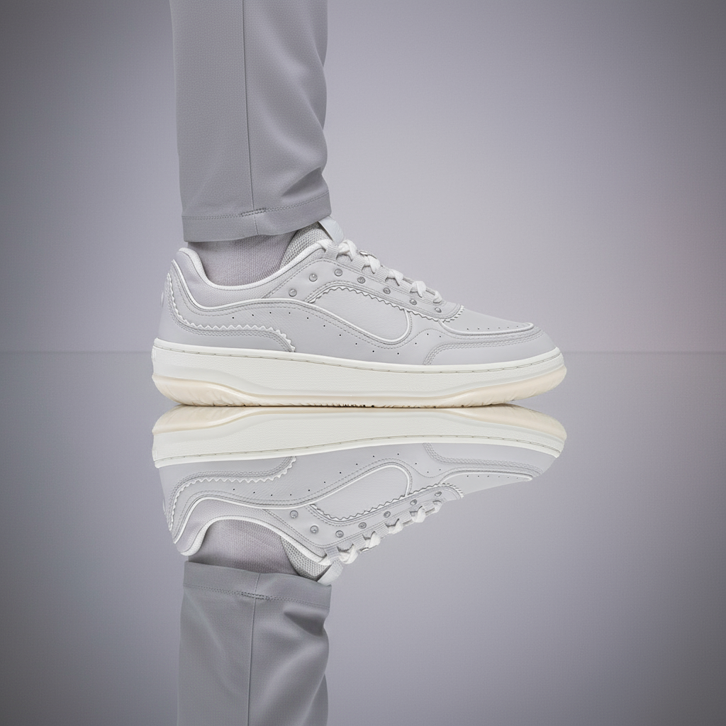 李宁正品1990女子时尚运动舒适厚底耐磨轻便低帮休闲板鞋ALHV020