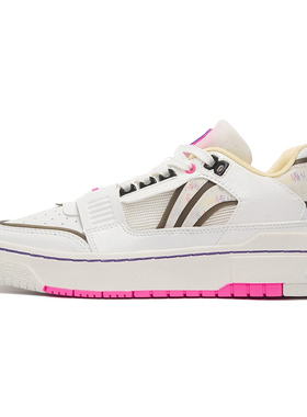 Lining/李宁正品新秀Rookie女子缓震耐磨复古低帮篮球鞋ABCS024