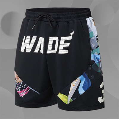 Lining/李宁正品韦德Dreamer系列男子训练透气篮球比赛裤AAPS361