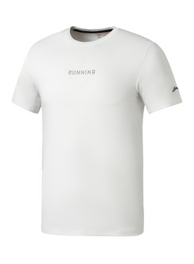 正品李宁健身系列男子短袖T恤潮流个性简约男运动上衣服装ATSS061