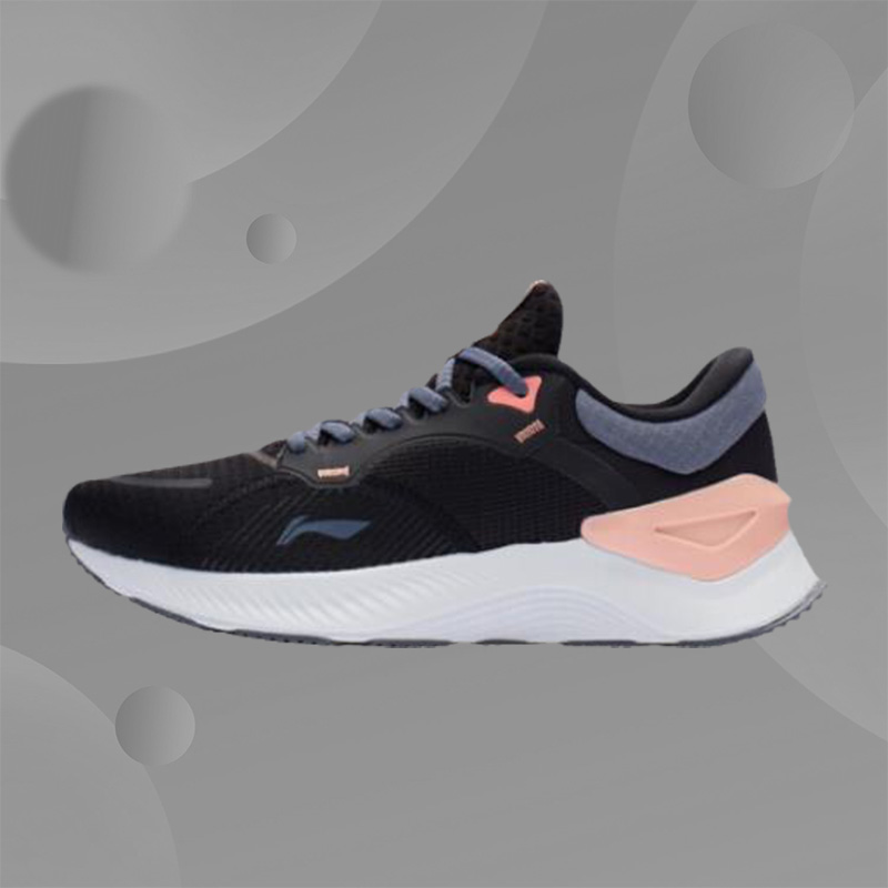 李宁正品跑步鞋女鞋秋冬新款运动休闲低帮时尚透气运动鞋ARHR188