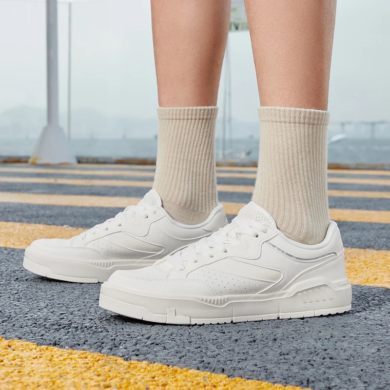 正品李宁男鞋22夏季 气垫缓震跑步鞋运动舒适 休闲板鞋 AGCS031-3