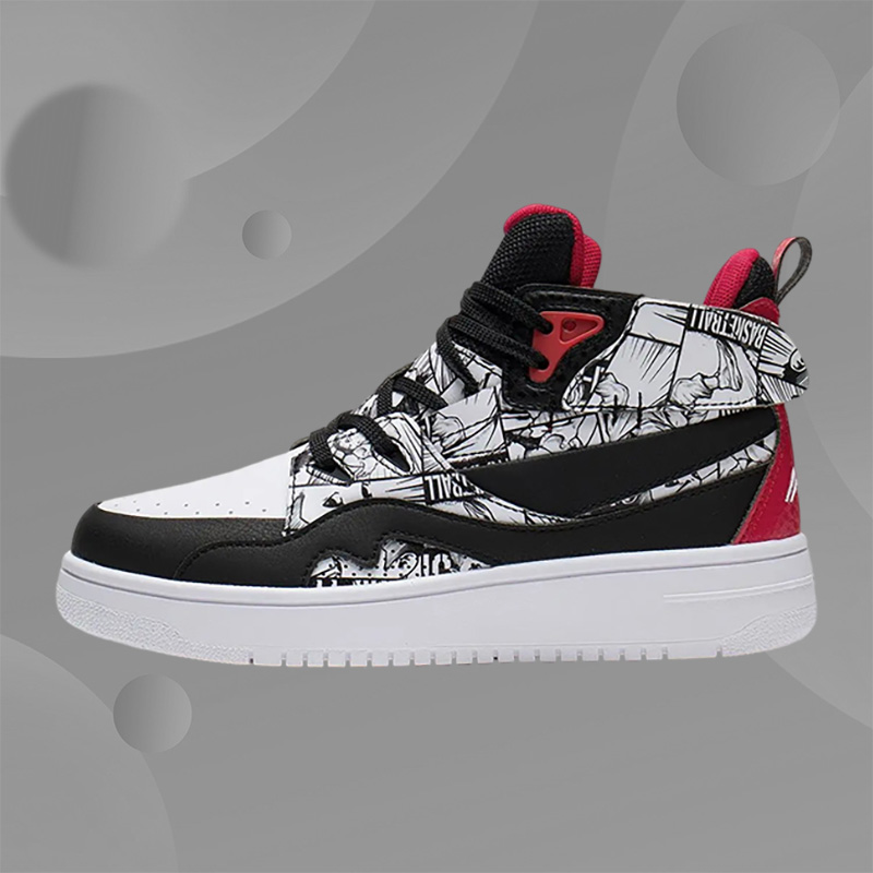 Lining/李宁正品男女大童937-青少版减震回弹高帮休闲鞋YKCR150