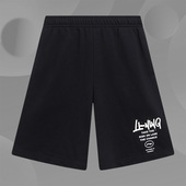 系列男子宽松透气运动休闲短裤 运动时尚 AKST593 李宁正品 Lining