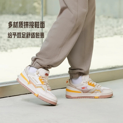 中国李宁正品新款001 BTC女子时尚潮流耐磨休闲运动鞋AZGS092-3