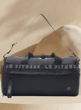 李宁男包女包夏季新款健身系列大容量单肩旅行运动包ABLS079