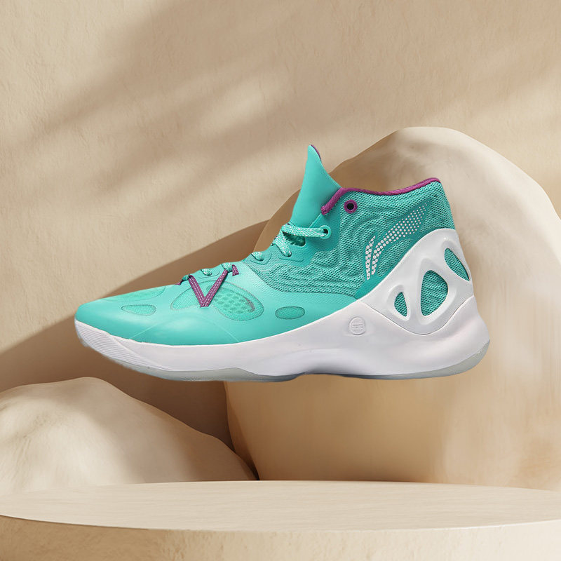 李宁音速5雾霾7篮球鞋网面透气夏季球鞋实战学生运动鞋男ABAM019