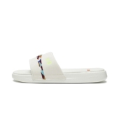 休闲一字拖鞋 Lining 女子苗族刺绣透气时尚 夏季 AZSS002 李宁正品