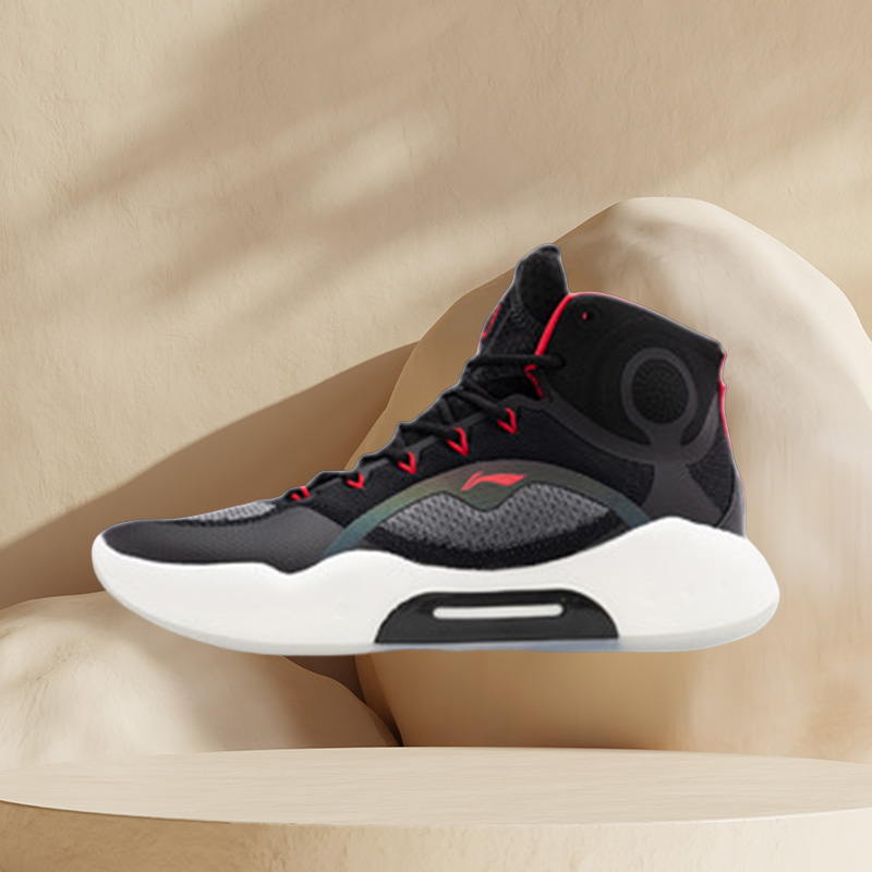 李宁赞助CBA球员PE版驭帅14男子篮球鞋高帮缓震运动鞋ABAQ041