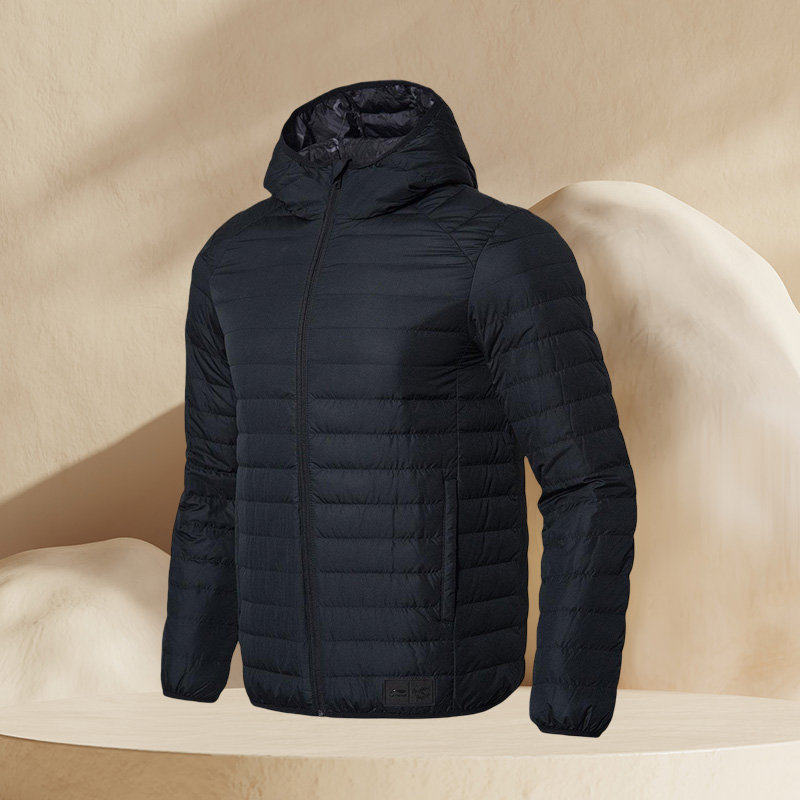 李宁正品男子运动羽绒服AYMN035