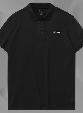 Lining/李宁正品新款男子透气宽松百搭短袖POLO衫YPLT025