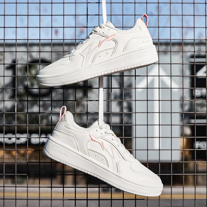 Lining/李宁正品穗岁系列女子休闲运动时尚低帮百搭板鞋AGCT148,运动鞋new,运动休闲鞋,淘宝优惠券,粉丝福利购,淘宝优惠卷