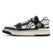 新款 男子新秀Rookie复古潮流低帮运动休闲鞋 ABCS021 李宁正品