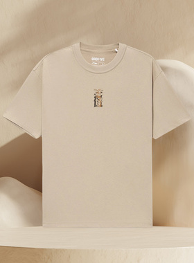 李宁正品夏季新款 反伍BADFIVE 男子运动休闲圆领短袖T恤AHSS037