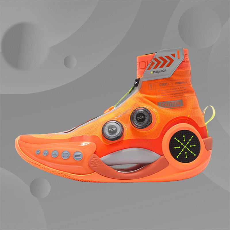 Lining/李宁正品韦德之道9男子耐磨减震高帮实战篮球鞋ABER003