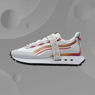 运动休闲鞋 李宁正品 CF溯系列牛转乾坤男子经典 板鞋 AGCR337 新款