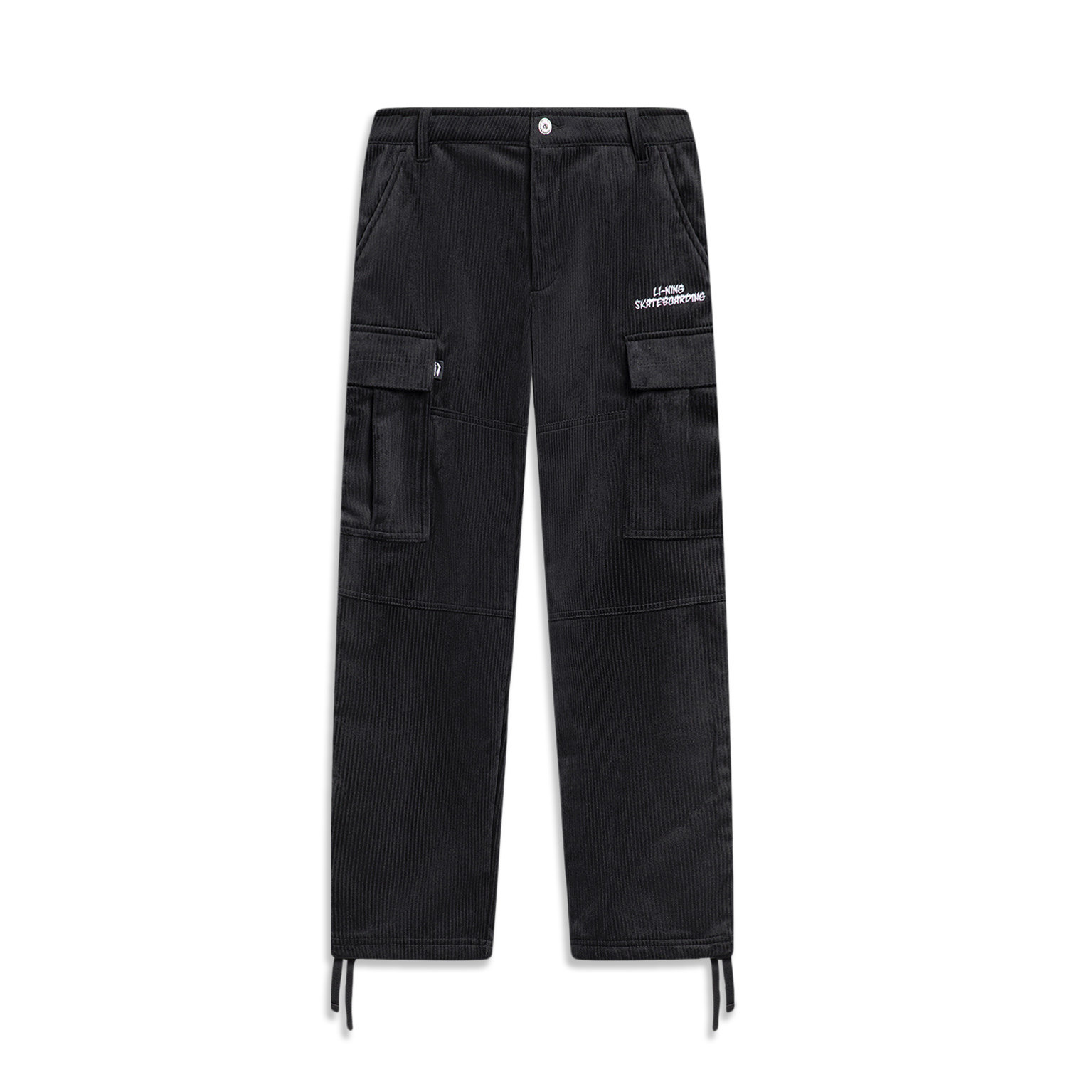 Lining/李宁正品冬季男子滑板系列宽松直筒抓绒针织长裤AKXT697,运动服/休闲服装,运动长裤,淘宝优惠券,粉丝福利购,淘宝优惠卷